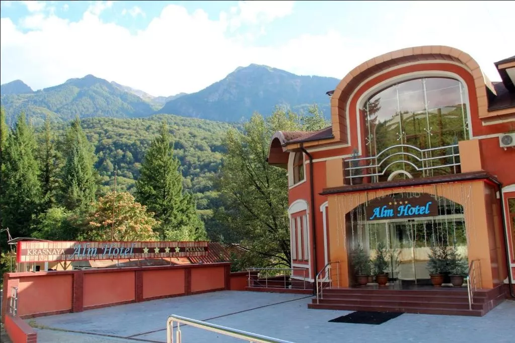. Отель Alm Hotel. Красная Поляна