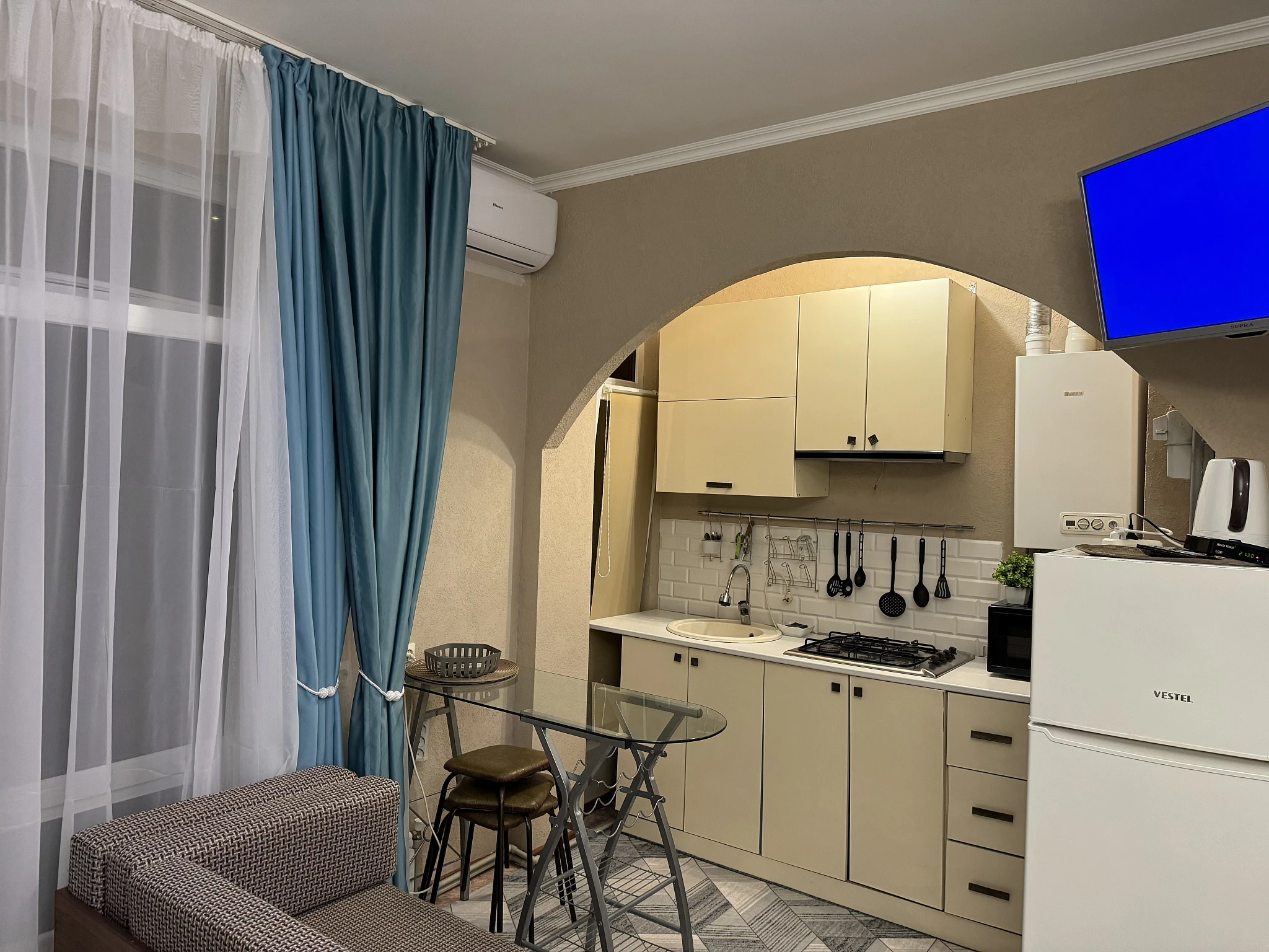 . Квартира в многоквартирном доме "Студия". Адлер . Квартира в многоквартирном доме "Студия". Адлер