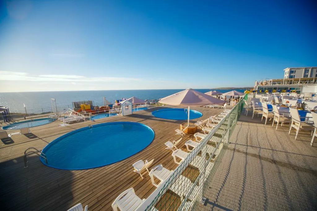 . Отель Villa Capri. Щелкино