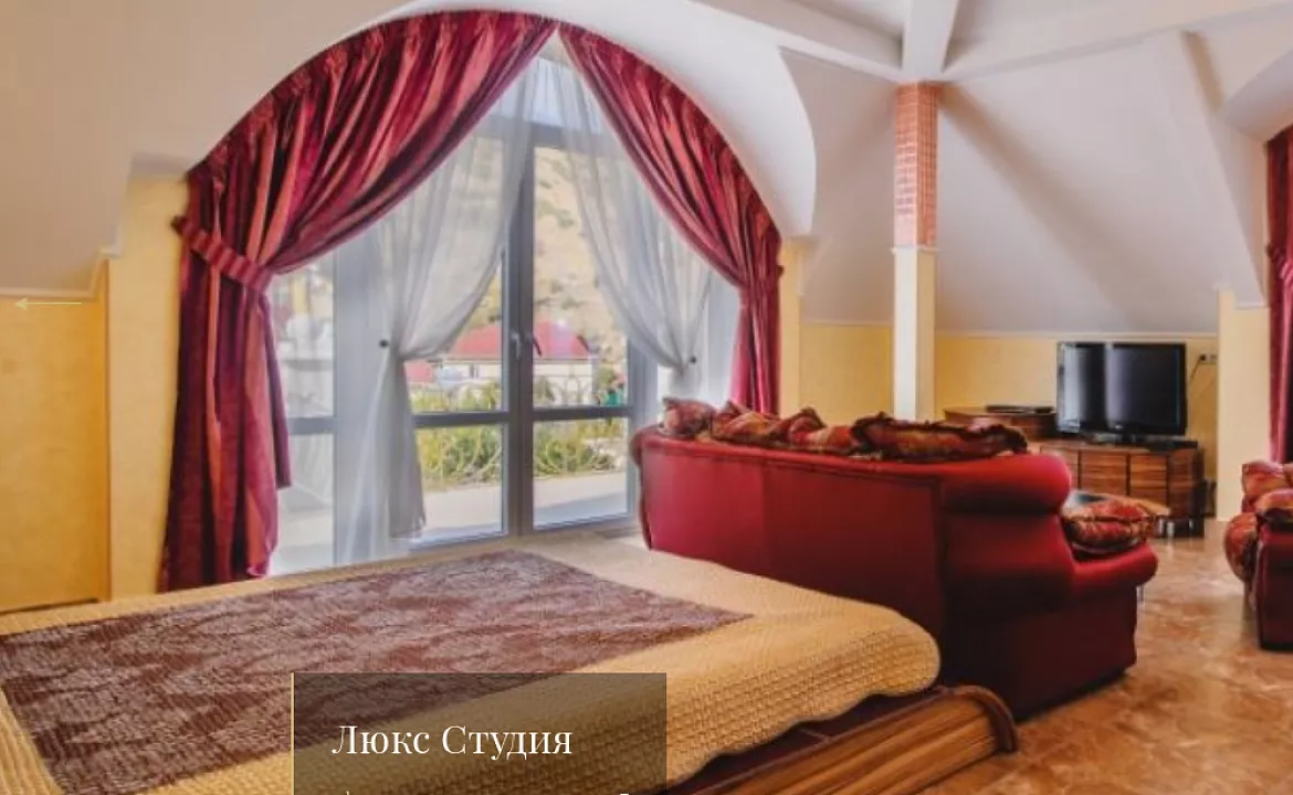 Люкс Студия. Гостевой комплекс Гостиничный комплекс Александрия. Ялта