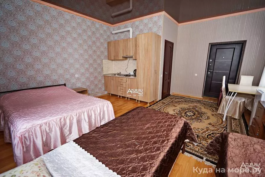 Четырехместный номер-студия. Гостевой дом "Нур". Ольгинка