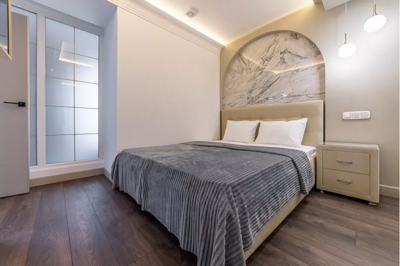 Апартаменты с 2 спальнями. Квартира в многоквартирном доме Апартаменты ЖК «Красная площадь». Сочи