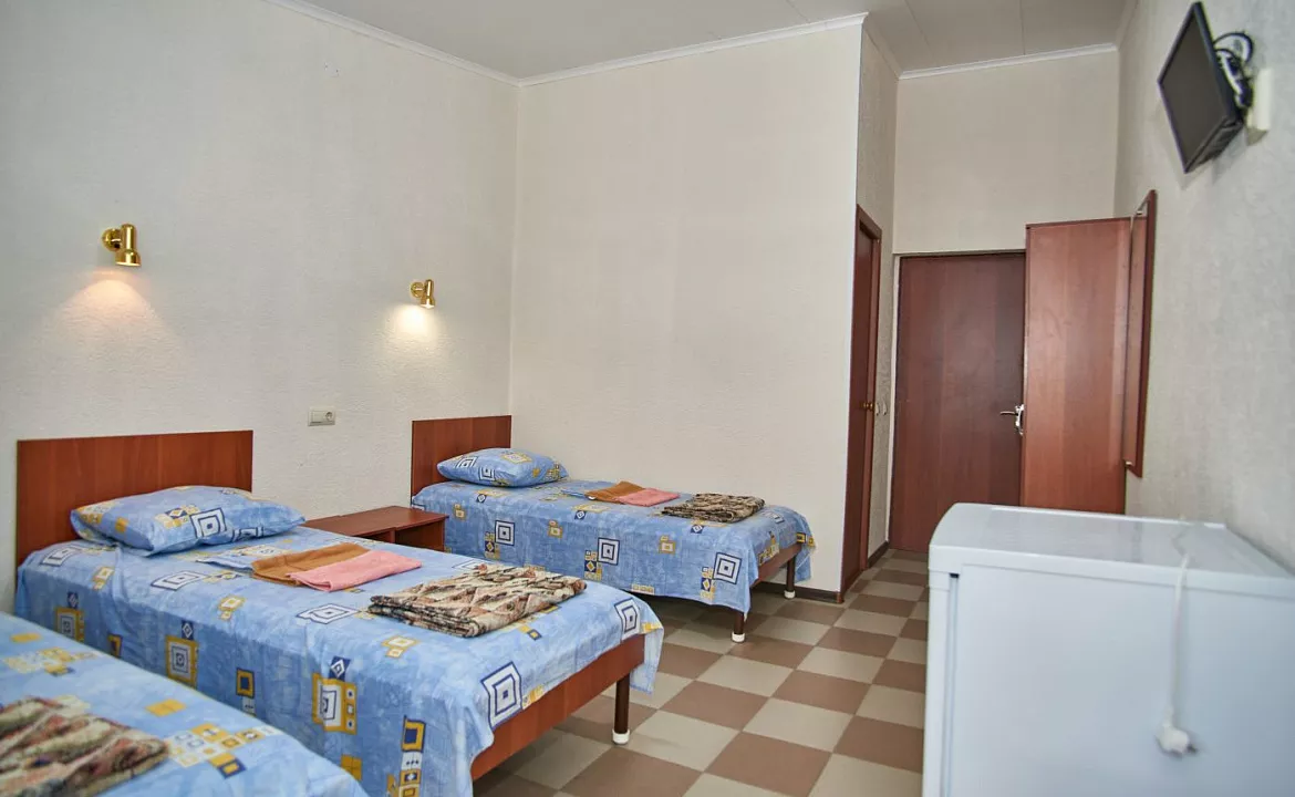 СТАНДАРТ 3Х МЕСТНЫЙ НОМЕР С БАЛКОНОМ КОРПУС №1, 1 И 2 ЭТАЖ. База отдыха "Ока". Благовещенская СТАНДАРТ 3Х МЕСТНЫЙ НОМЕР С БАЛКОНОМ КОРПУС №1, 1 И 2 ЭТАЖ. База отдыха "Ока". Благовещенская