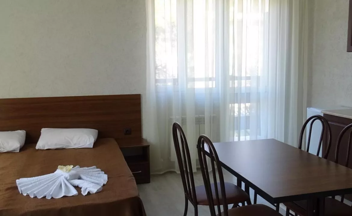 Апартаменты (левое крыло) 2 х местный. Семейные апартаменты "Благодарный круглый год". Красная Поляна