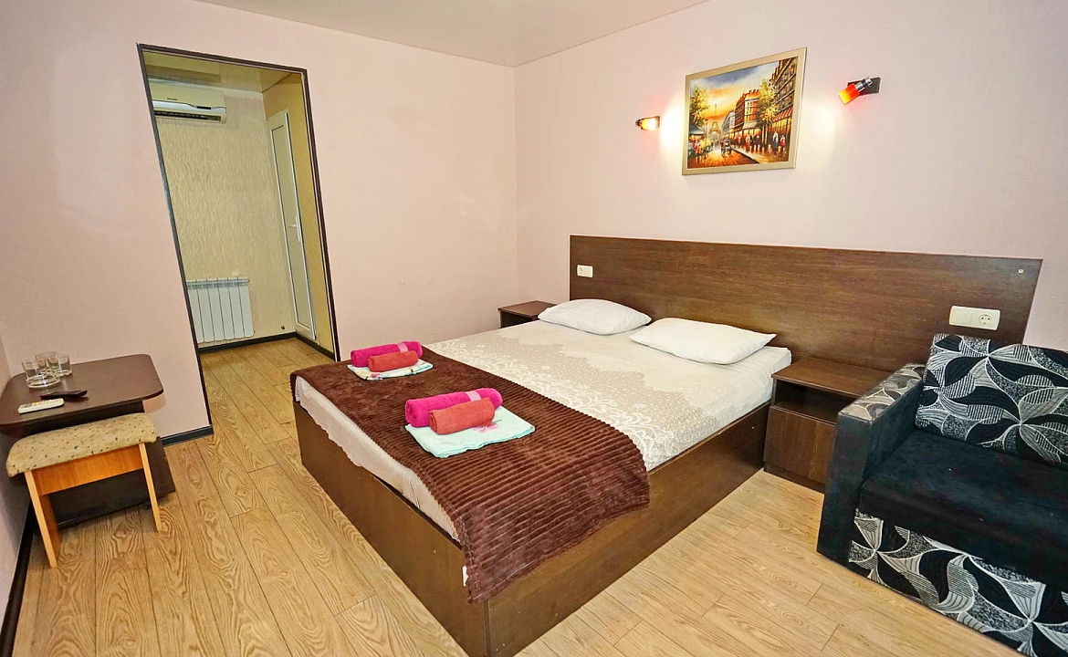2-х местный «Комфорт» с доп. местом. Park Hotel Agava. Лазаревское 2-х местный «Комфорт» с доп. местом. Park Hotel Agava. Лазаревское