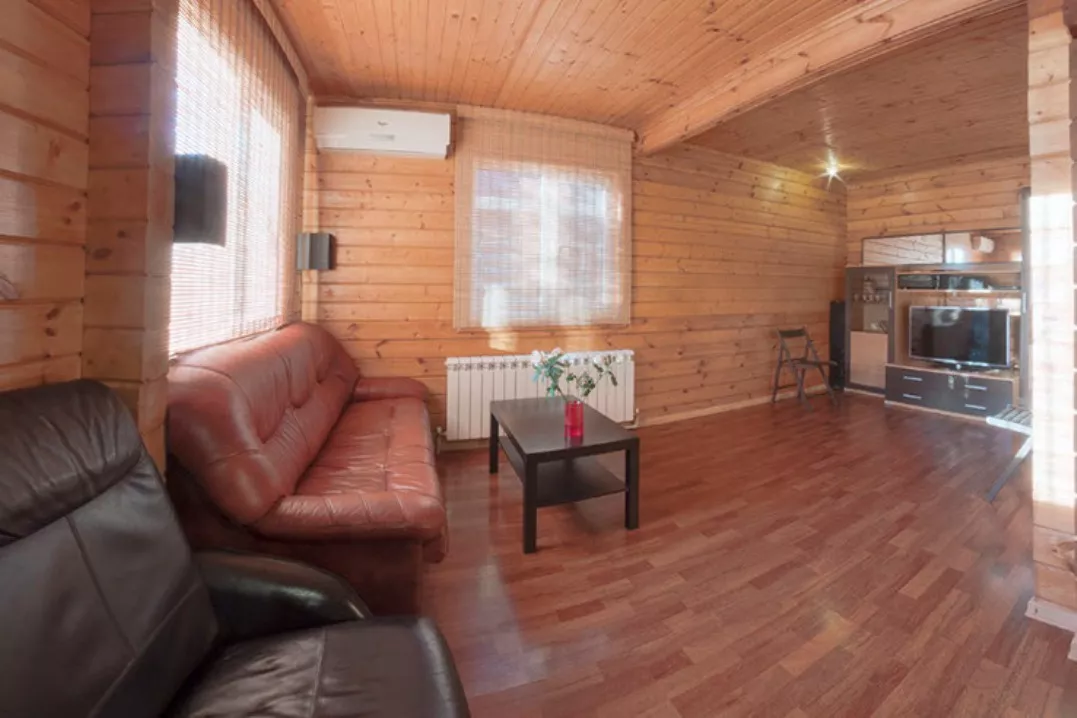 . Коттедж "Брусовый у Моря с бассейном". Макопсе