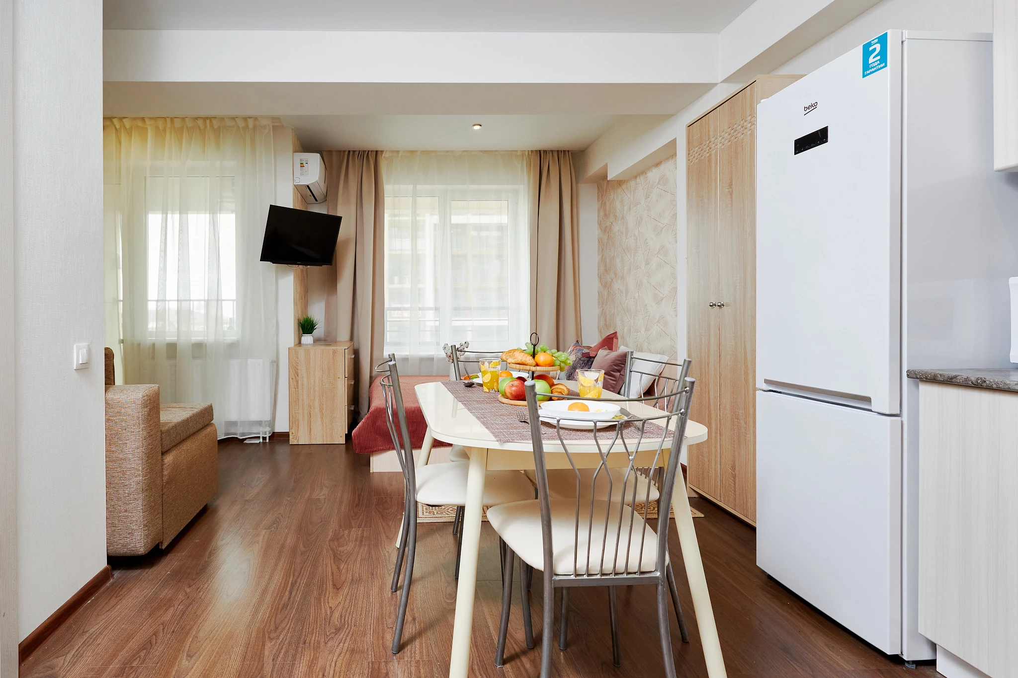 . Квартира в многоквартирном доме Каравелла Португалии. Дагомыс