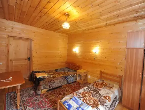 2-х местный «Стандарт» DBL. Гостиничный комплекс «Таулу». Домбай-гостиницы