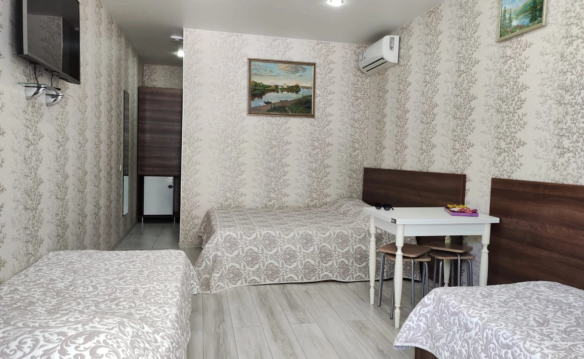 4-х местный стандарт со всеми удобствами.. Гостевой дом "Уда-ча". Лазаревское