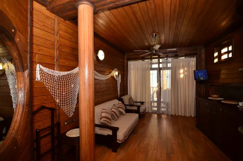 Каюта в корабле. Гостевой дом "Солнечный берег". Кацивели Каюта в корабле. Гостевой дом "Солнечный берег". Кацивели