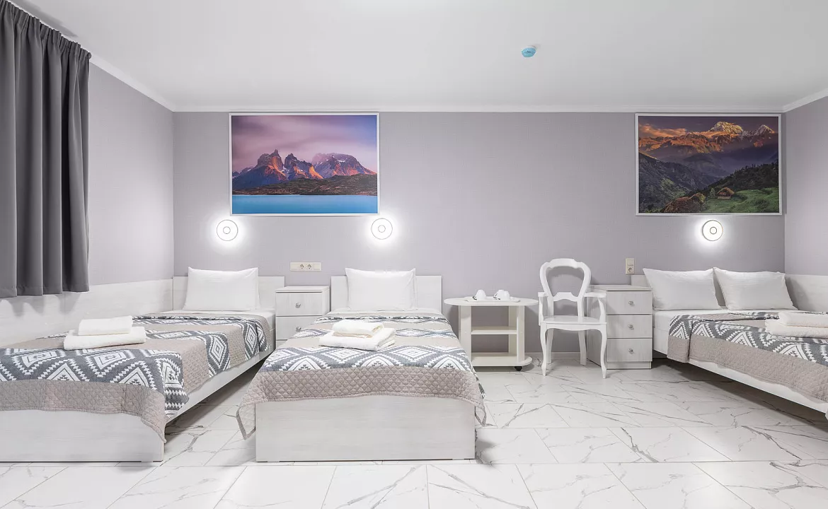 Апартаменты стандарт. Отель "Горная Кадриль". Красная Поляна