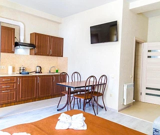 апартаменты с балконом. Апарт-отель "Благодарный круглый год". 