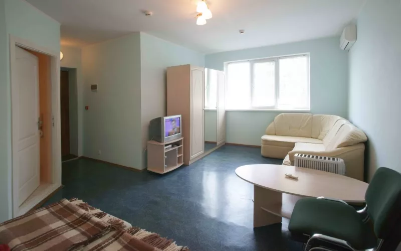 Коттедж с кухней. Курортный отель "Пальмира Сад". Курпаты