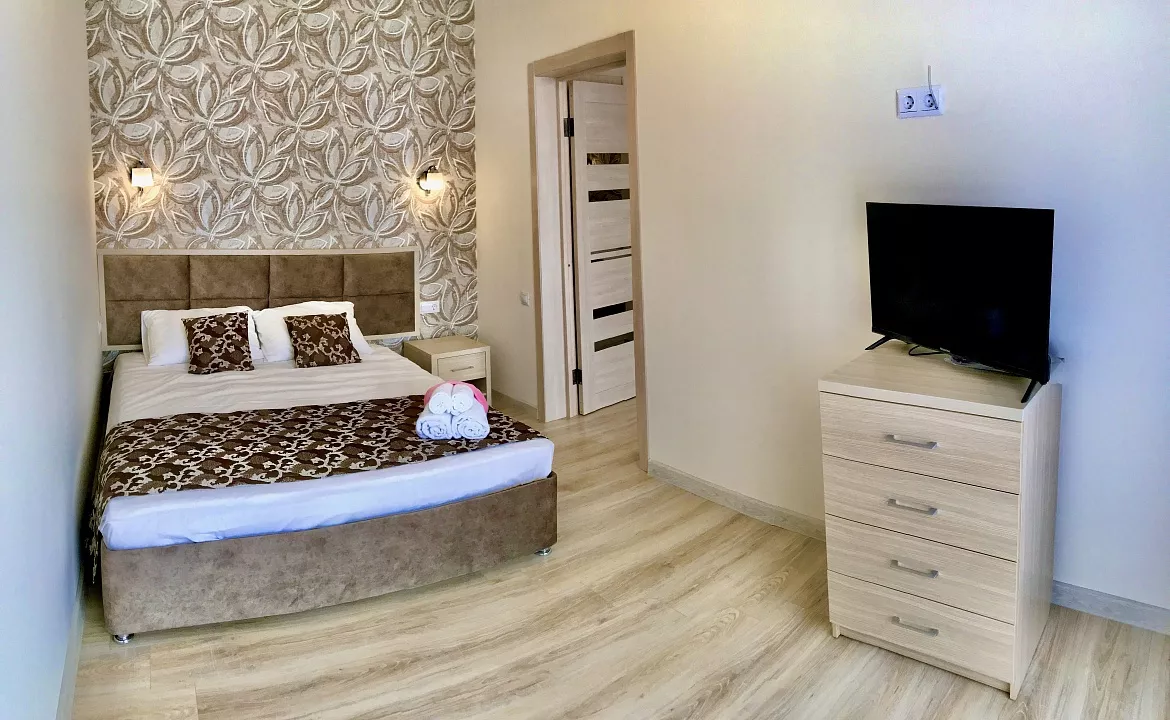 Двухкомнатный номер Делюкс. Гостевой дом Дом ДиОкс. Агой