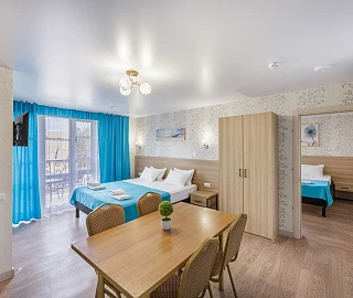 Семейные апартаменты 2-х комнатные. Отель "Alfa Summer". 