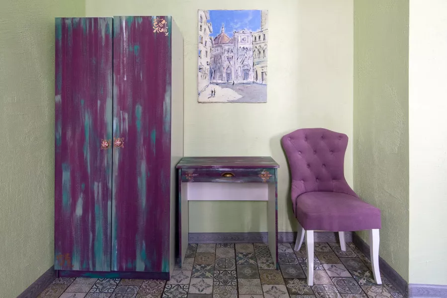 Делюкс с балконом. Гостевой дом «Серый гусь». Сочи