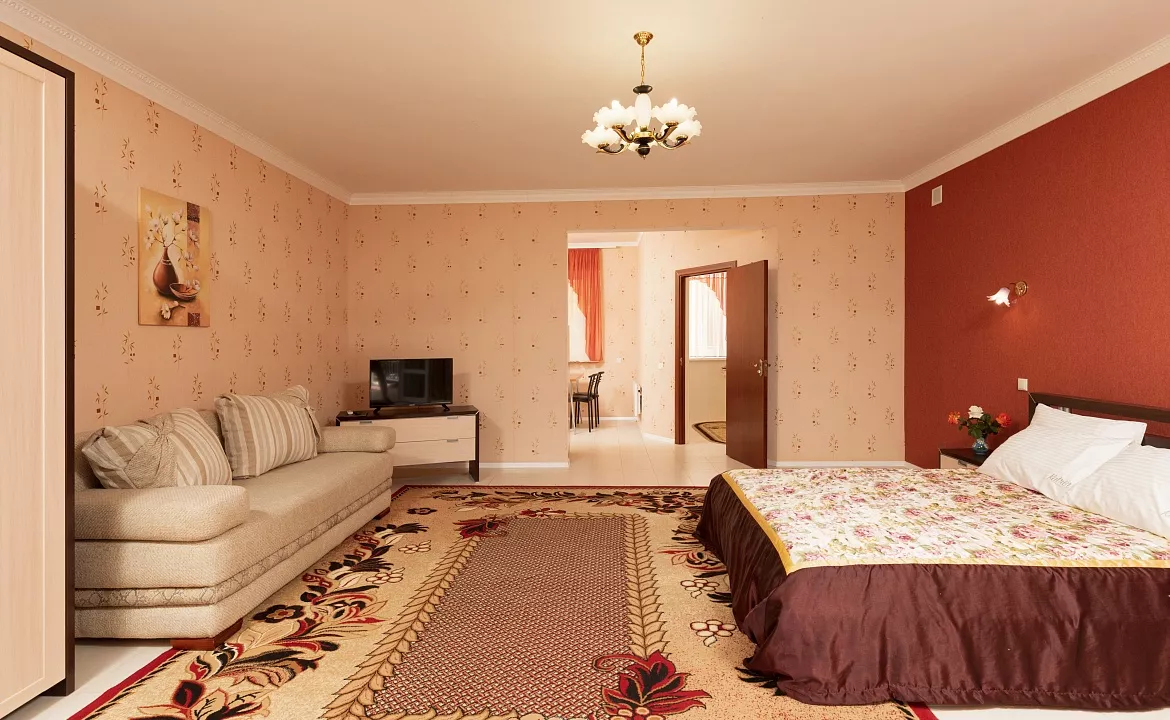 Апартаменты однокомнатные (вид на море). Эллинги "KATRIN". Орджоникидзе