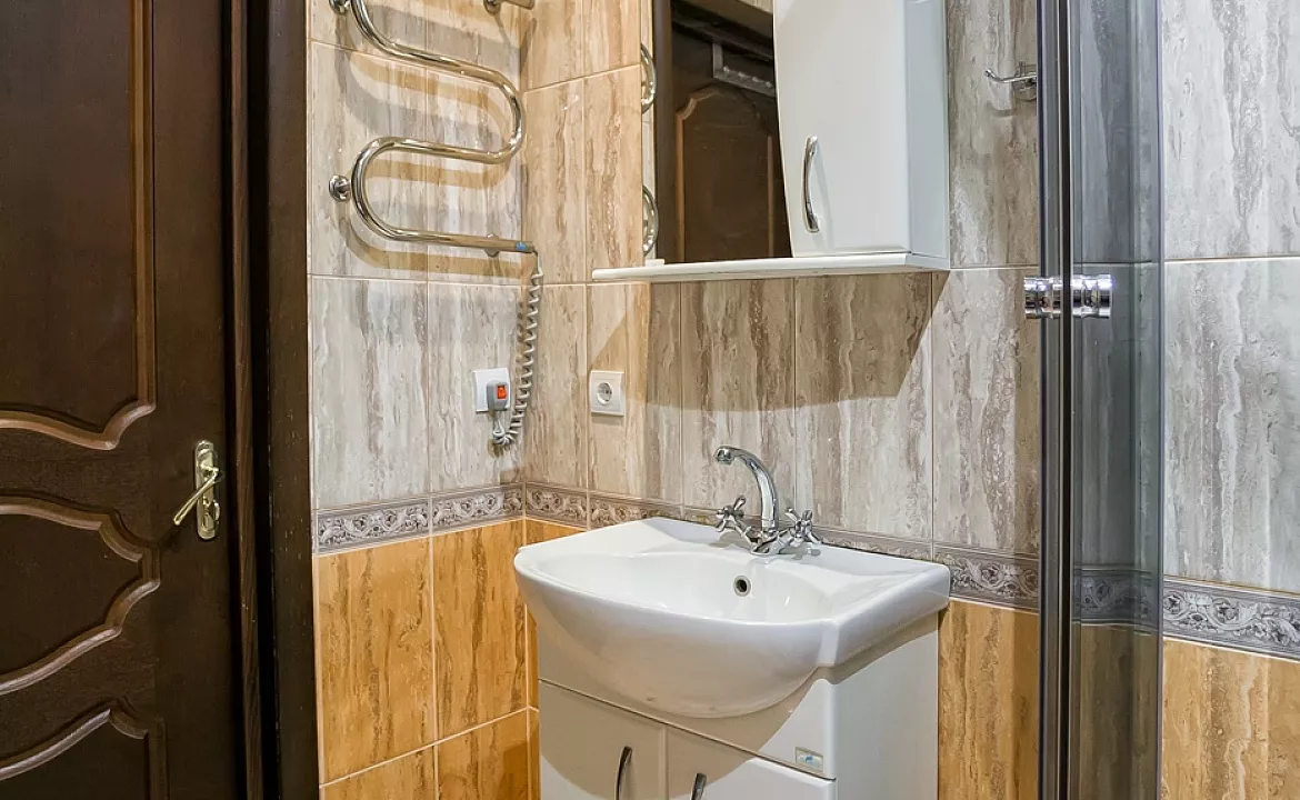 Квартира-студио №16. Квартира в многоквартирном доме Видовые апартаменты в Мисхоре. Кореиз Квартира-студио №16. Квартира в многоквартирном доме Видовые апартаменты в Мисхоре. Кореиз