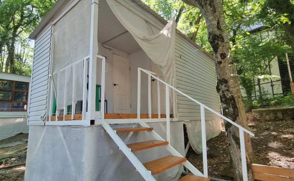 Домик 2х мест с доп местом. База отдыха  Чайка 1 . Бухта Инал Домик 2х мест с доп местом. База отдыха  Чайка 1 . Бухта Инал