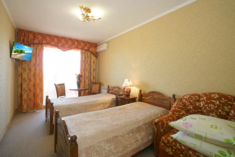 3-местный номер. Коттедж "Согдиана". Саки