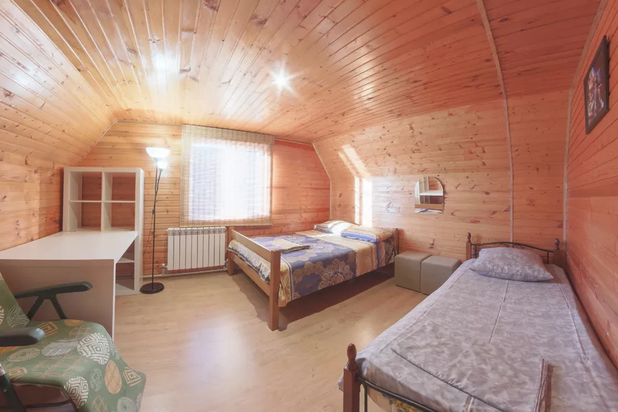 . Коттедж "Брусовый у Моря с бассейном". Макопсе