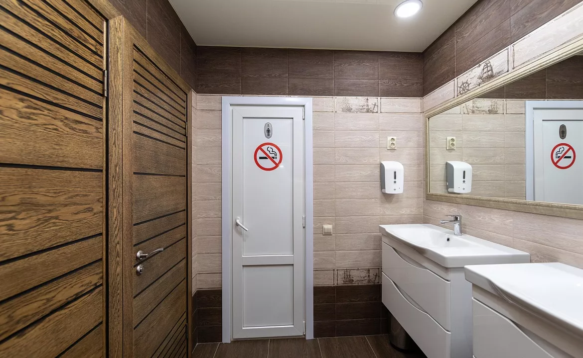 Кровать в общем 8-местном номере для женщин. Хостел Bamboo Hotel. Адлер