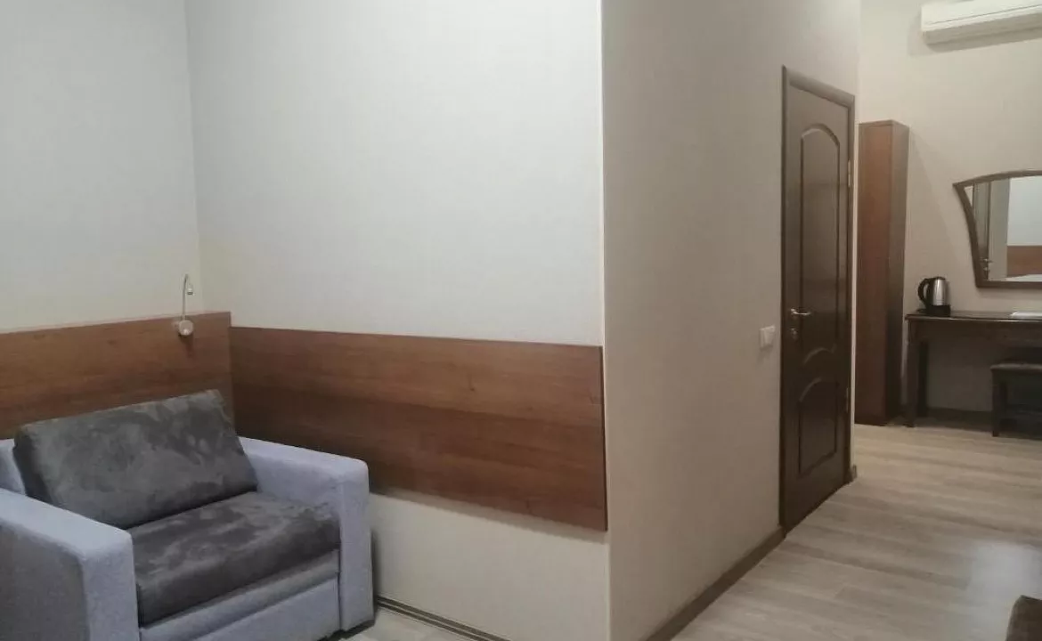 Одноместный номер. Отель Тройка. Красная Поляна