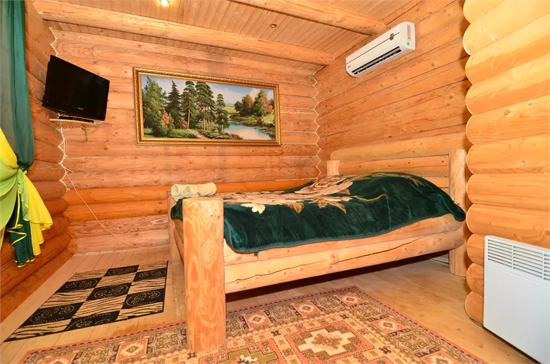 Деревянный сруб на 2 номера. База отдыха «Зелёный Яр». Симферополь