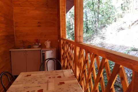 Комфортабельный коттедж. Кемпинг «Море сосен». Джанхот