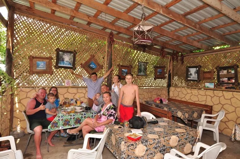 . Частный сектор "Мандаринка". Пицунда