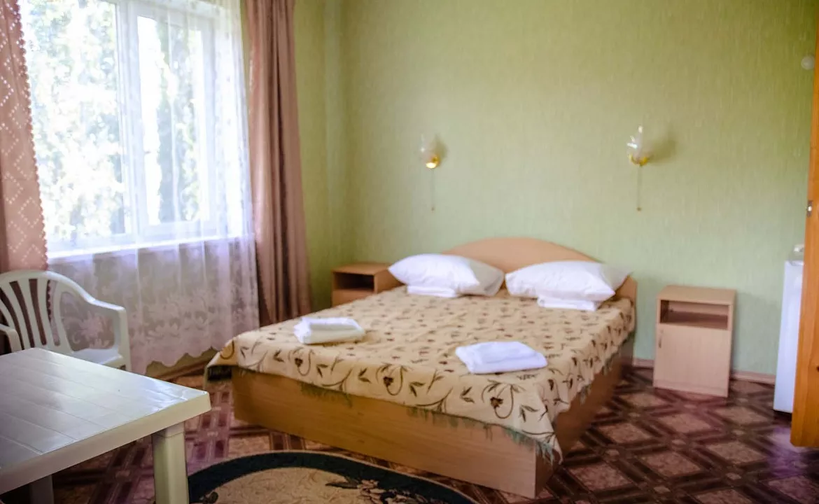 2-X МЕСТНЫЙ НОМЕР С 1 КРОВАТЬЮ. Мини-отель Сан-Сити. Рыбачье