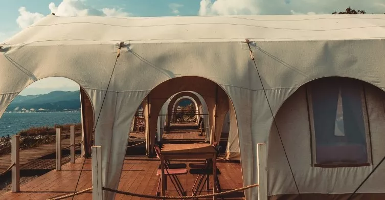 Шатёр-Сафари. Отель Scala. Кабардинка