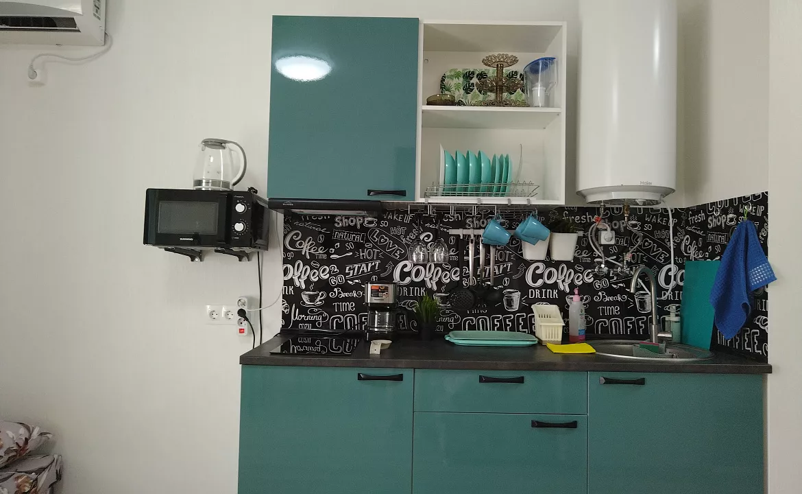 Студия. Уютная студия "Мария" с бассейнами во дворе . Сукко