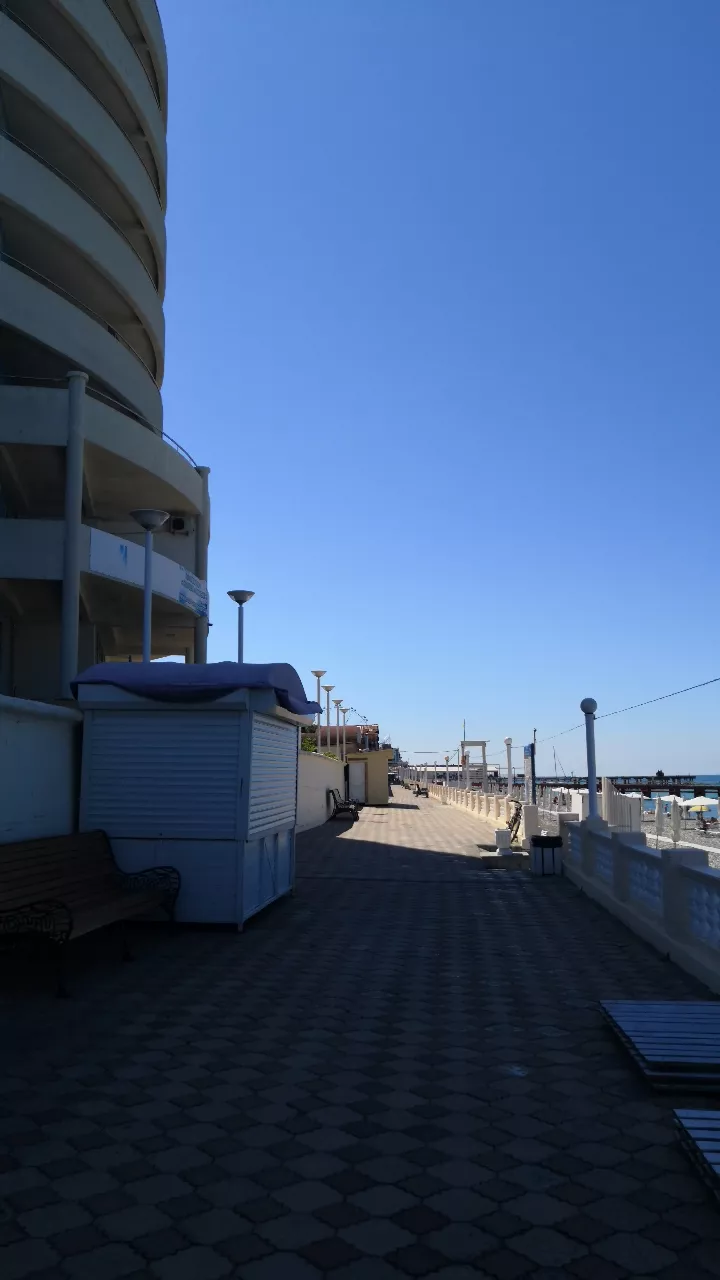 . Квартира в многоквартирном доме "С видом на море". Лазаревское