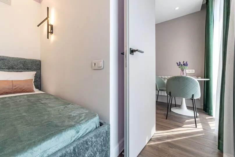 Апартаменты с 1 спальней. Квартира в многоквартирном доме Апартаменты ЖК «Красная площадь». Сочи