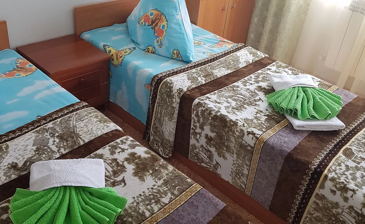 2х местный эконом класс. Гостиница "Водолейчик". Алушта