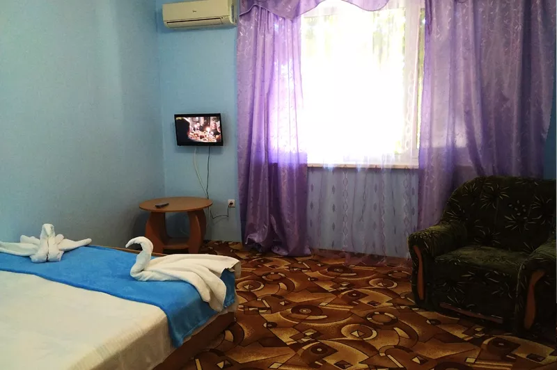 Однокомнатный номер люкс без балкона. Гостевой дом "Ирина" - Приветное. Приветное