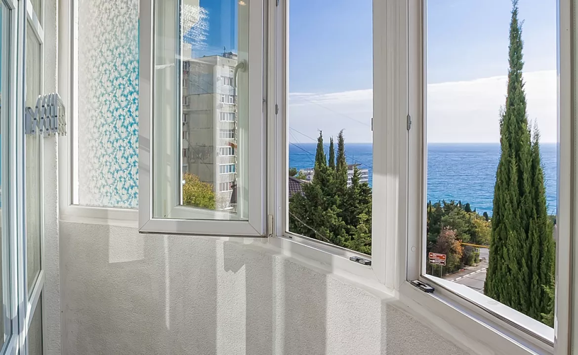 Квартира-студио №8. Квартира в многоквартирном доме Видовые апартаменты в Мисхоре. Кореиз Квартира-студио №8. Квартира в многоквартирном доме Видовые апартаменты в Мисхоре. Кореиз