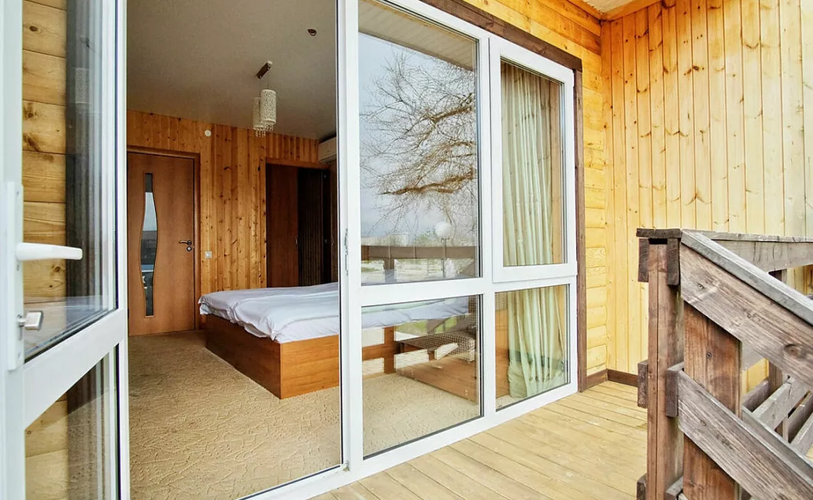 Семейный стандарт корпус 3. Отель "Эко-Папа". Гудаута