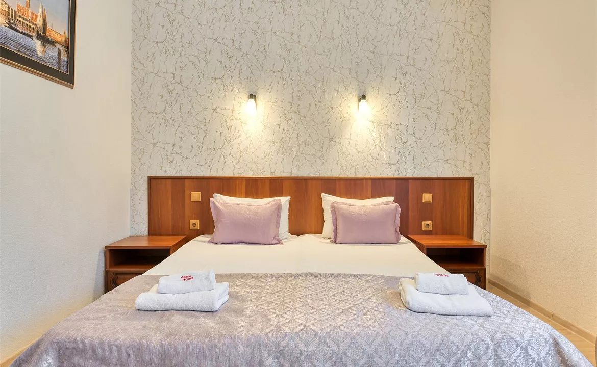 Стандарт с балконом (без вида). Отель Greek House. Красная Поляна