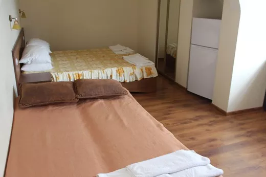 Семейный номер с кухней 2+2. Гостиница Лучистая. Рыбачье