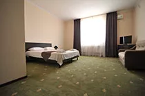 Трехместный номер-стандарт. Отель "Максимус". Анапа