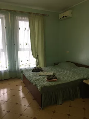 Четырёхместный с видом на море. Отель Keffe. Феодосия Четырёхместный с видом на море. Отель Keffe. Феодосия