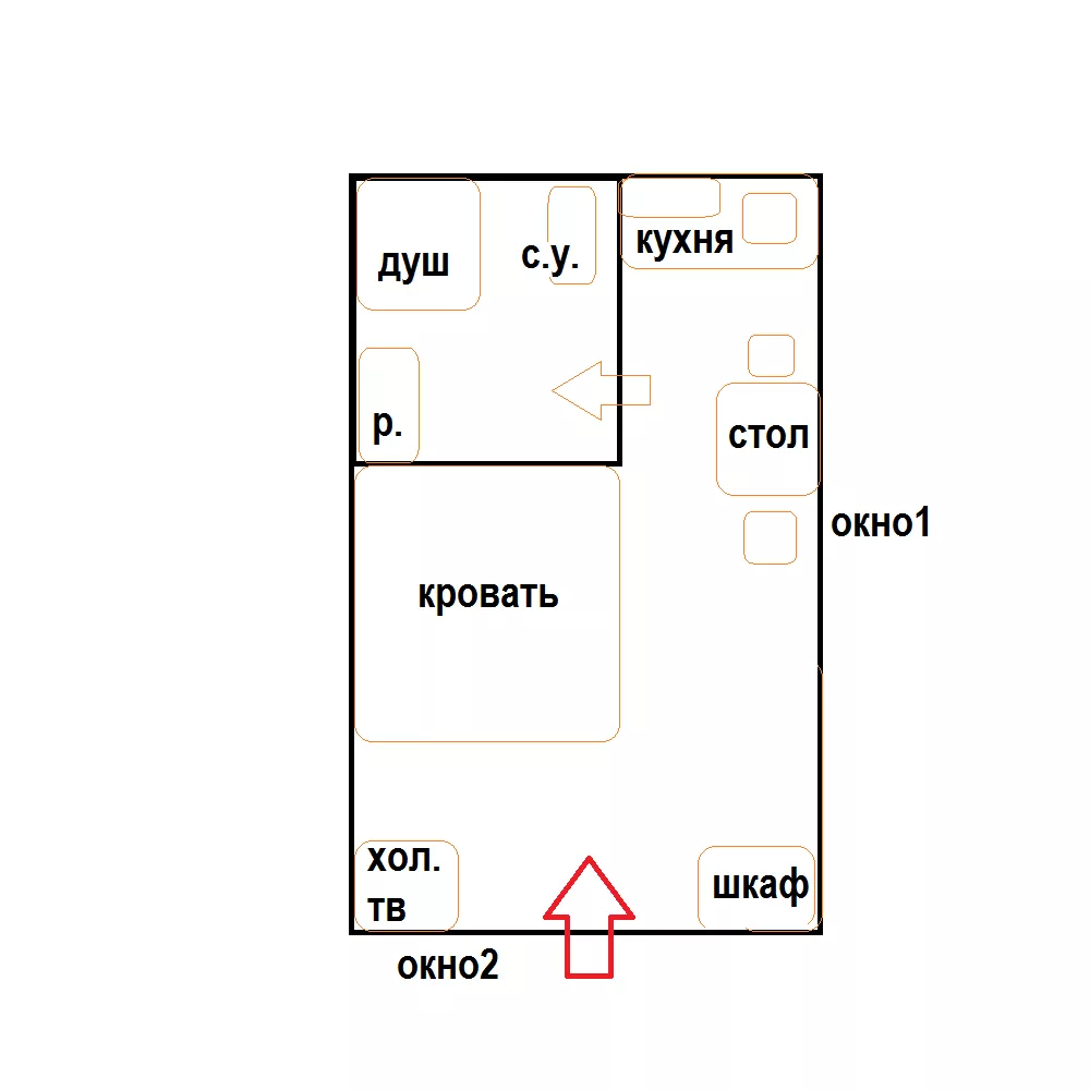. Квартира в многоквартирном доме Sirius Apart. Адлер . Квартира в многоквартирном доме Sirius Apart. Адлер