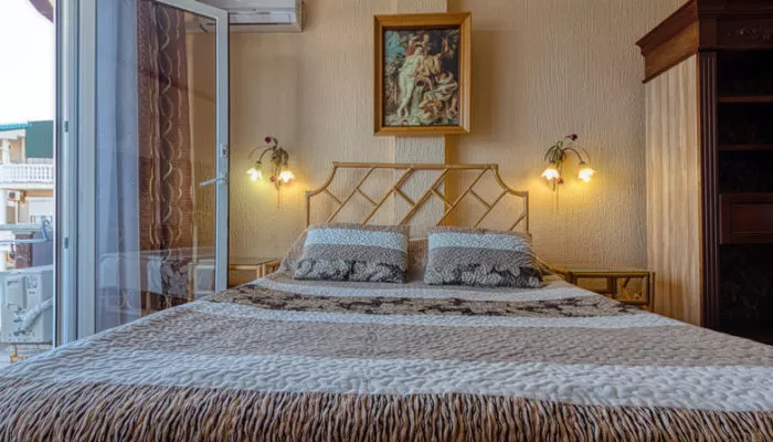 № 4А «РОТАНГ» — НОМЕР ПОЛУЛЮКС. Мини-отель "Рубензон". Утёс