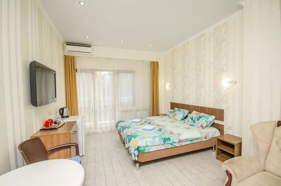 Комната «комфортная». Гостевой дом «Вояж». Алушта