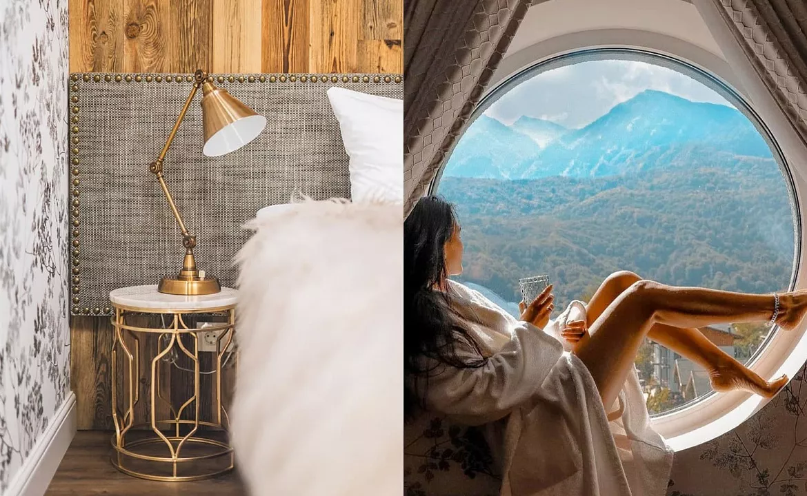 Супериор в мансарде. Отель «HILLS POLYANA». Красная Поляна