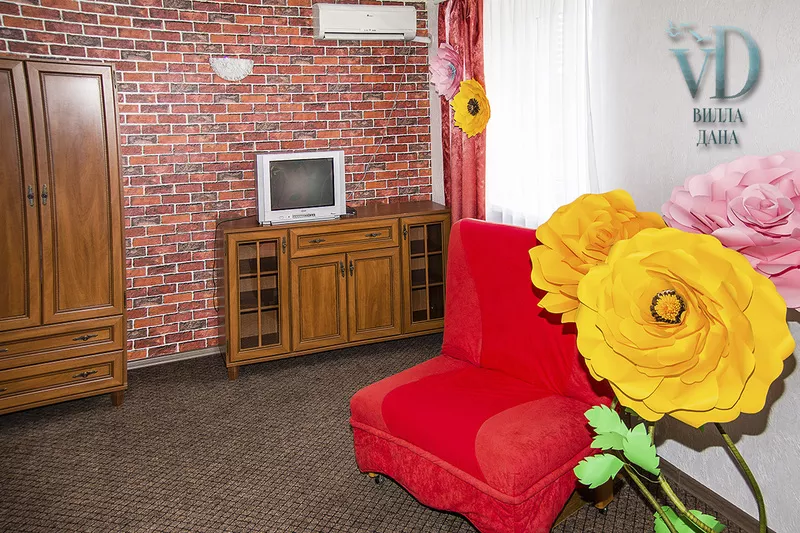 Номера FAMILY ROOM двухкомнатные. Вилла "Дана". Керчь