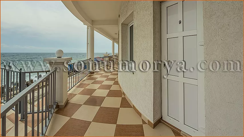 Стандарт 1 этаж с видом на море. Апарт-отель «Сон у моря». Алупка