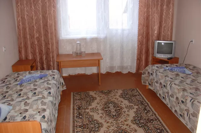 2х-местный Стандартный номер (ТВ.Х) корпус. Пансионат "Золотой берег". Береговое